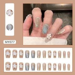 [ Set 5 Hộp ] Nail [ 30 PCS - Kèm Dụng Cụ Dán ] - 16553
