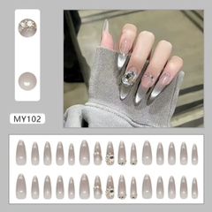 [ Set 5 Hộp ] Nail [ 30 PCS - Kèm Dụng Cụ Dán ] - 16555