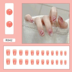 [ Set 5 Hộp ] Nail Giá Rẻ [ 24 PCS - Kèm Dụng Cụ Dán ] - 16569