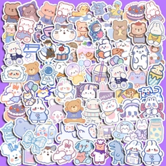 [ Set 10 Túi ] Sticker PVC Cute [ 1 Túi 90 Miếng ] - 920918