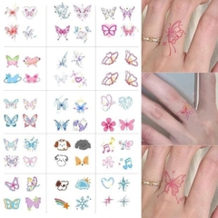 [ Set 10 Xấp ] Hình Xăm Nước [ 1 Xấp 15 Cái ] - 934631