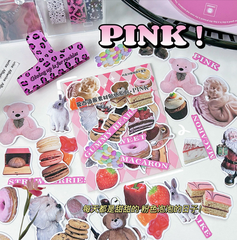 [ Set 10 Túi ] Sticker Vintage | 1 Túi 30 Miếng - 920039