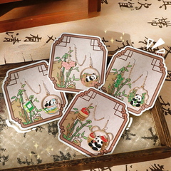 [ Set 12 Cái ] Dánh Dấu Trang Panda Dodo - 920045