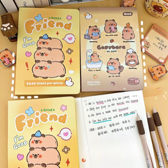[ Set 6 Quyển ] Sổ Tay A5 Capybara | 21.3x14.7cm - 192 Trang - 920052