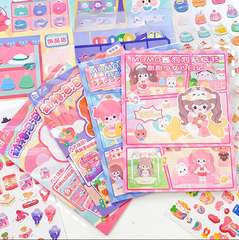 [ Set 12 Bộ ] Sticker Trang Trí 3D - 920056