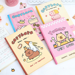 [ Set 4 Quyển ] Sổ Tay Capybara ( A5 - 196 Trang ) - 920070