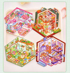 [ Set 20 Xấp ] Sticker Trang Trí 3D - 920307