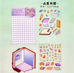 [ Set 20 Xấp ] Sticker Trang Trí 3D - 920307