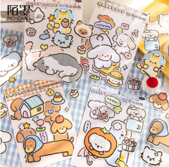[ Set 12 Túi ] Sticker Cute - 920333