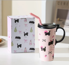 [ Set 2 Cái ] Ly / Cốc Sứ ( Hộp Màu ) - 920394