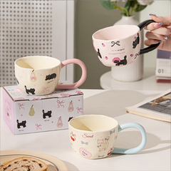 [ Set 2 Cái ] Ly / Cốc Sứ ( Hộp Màu ) - 920396