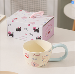 [ Set 2 Cái ] Ly / Cốc Sứ ( Hộp Màu ) - 920396