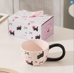 [ Set 2 Cái ] Ly / Cốc Sứ ( Hộp Màu ) - 920396