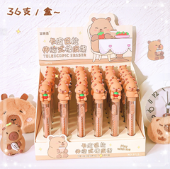 [ Hộp 36 Cây ] Tẩy Ít Vụn Capybara - 920589
