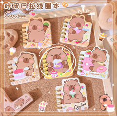 [ Set 10 Cuốn ] Sổ Tay Chống Dính Capybara - ( 1 Cuốn 75 Trang ) - 920592