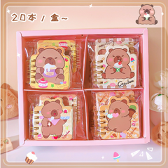 [ Set 10 Cuốn ] Sổ Tay Chống Dính Capybara - ( 1 Cuốn 75 Trang ) - 920592