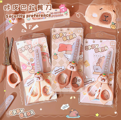 [ Hộp 24 Cái ] Kéo Capybara Đầu Tròn - 920593