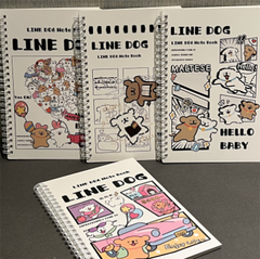 [ Set 12 Quyển ] Sổ Lò Xo A5 Line Dog - 920632
