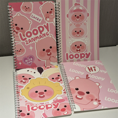 [ Set 12 Quyển ] Sổ Lò Xo A5 Loopy - 920648