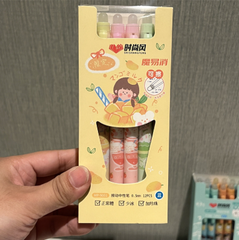 [ Set 4 Hộp ] Bút Bi Xóa Được ( 0.5mm - Mực Xanh ) - 920653