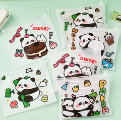 [ Set 50 Cái ] Túi Đựng Dụng Cụ Học Tập Panda - 920870