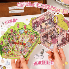 [ Set 10 Bộ ] Sticker Trang Trí 3D - 920873