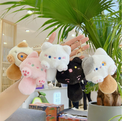 [ Set 5 Cái ] Móc Khóa Gấu Bông ( Khóa Vàng ) - 920882