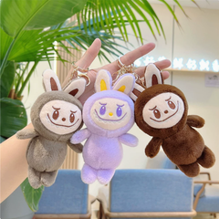 [ Set 9 Cái ] Móc Khóa Gấu Bông ( Khóa Vàng ) - 920890