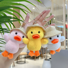 [ Set 6 Cái ] Móc Khóa Gấu Bông ( Khóa Vàng ) - 920902