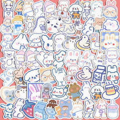 [ Set 10 Túi ] Sticker PVC Cute [ 1 Túi 90 Miếng ] - 920918