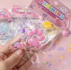 [ Set 12 Cái ] Squishy Dấu Chân Mèo - 920948
