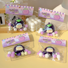 [ Set 12 Cái ] Squishy Quả cà Tím  - 920958