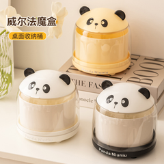 [ Set 5 Cái ] Thùng Rác Panda Mini - 921025