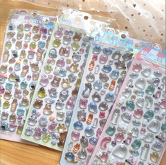 [ Set 10 Tấm ] Sticker Nổi 3D - 921074