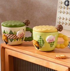 [ Set 2 Cái ] Ly Cốc Nước ( Hộp Màu ) - 921178
