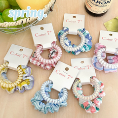 [ Set 10 Vỉ ] Dây Cột Tóc [ Vỉ 2 Dây ] - 921187