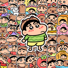 [ Set 10 Túi ] Sticker PVC Cu Shin [ 1 Túi 60 Miếng ] - 921192