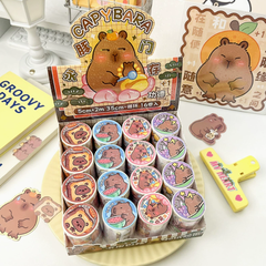 [ Hộp 16 Cuộn ] Washi Capybara - 921151
