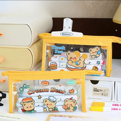 [ Set 10 Cái ] Bóp Bút Trong Suốt - 921303