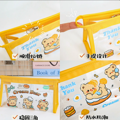 [ Set 10 Cái ] Bóp Bút Trong Suốt - 921303