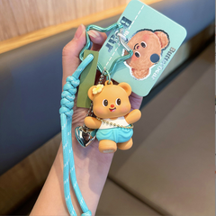 [ Set 4 Cái ] Móc Khóa Gấu Mật Ong - 921457