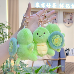 [ Set 5 Cái ] Móc Khóa Gấu Bông ( Khóa Vàng ) - 921523