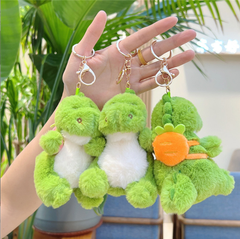 [ Set 5 Cái ] Móc Khóa Gấu Bông ( Khóa Vàng ) - 921531
