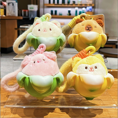 [ Set 4 Cái ] Móc Khóa Gấu Bông - 921588
