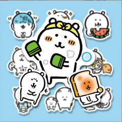 [ Set 10 Túi ] Sticker PVC Chiikawa ( 1 Túi 90 Miếng ) - 921608