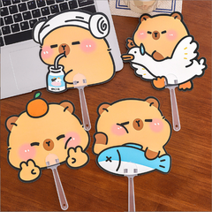 [ Set 50 Cái ] Quạt Cầm Tay Capybara - 921639