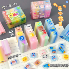 [ Set 10 Bộ ] Tẩy Hình Động Vật ( Bộ 6 Cục )  -  921662