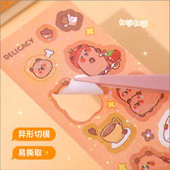 [ Set 30 Tấm ] Sticker Capybara ( 1 Tấm 10 Miếng ) - 921693