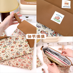 [ Set 4 Cái ] Túi Đựng Hồ Sơ Capybara - 921699