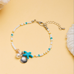 [ Set 10 Sợi ] Vòng Tay Vỏ Sò Sao Biển - 921745